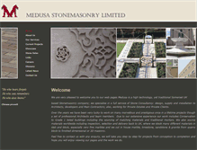 Tablet Screenshot of medusastonemasonry.com